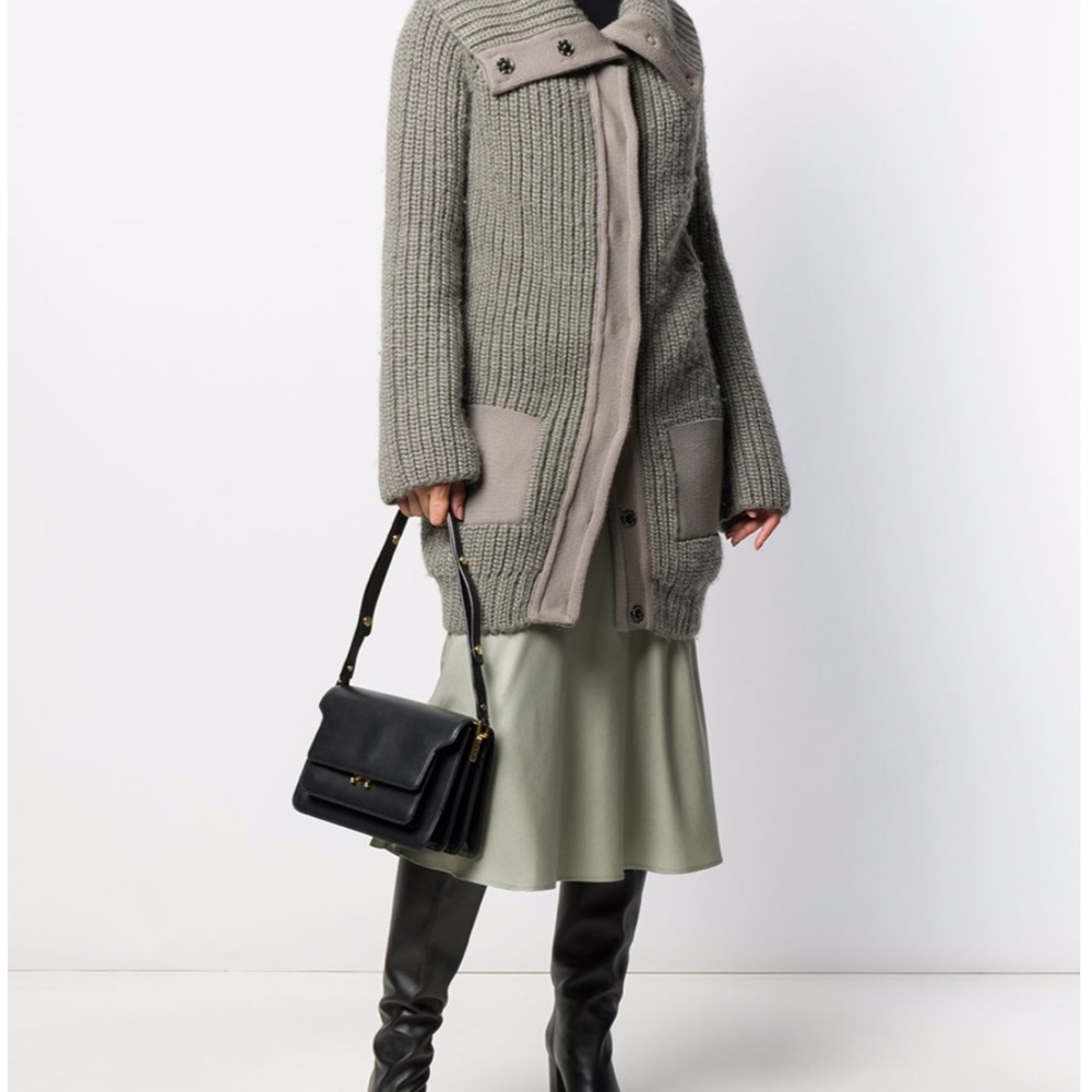 BALENCIAGA Chunky Sweater Coat - Picture 2 of 8